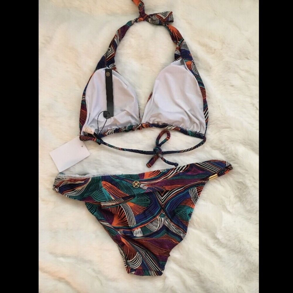 NWT‎ ViX Belize Bia Bikini Top [Medium] & Belize Full Bottom [Large] #744 - Picture 6 of 8